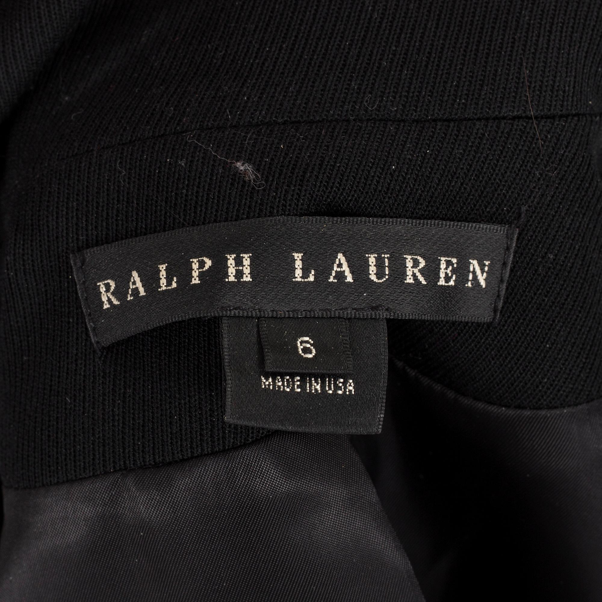a jacket by Ralph Lauren, in size 6.