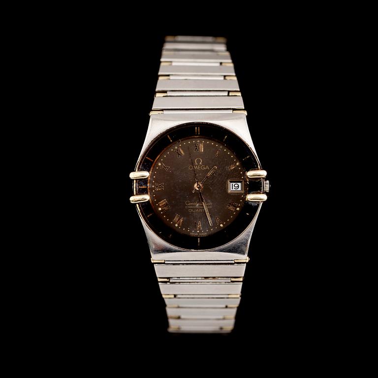 ARMBANDSUR, stål, Omega Constellation, Chronometer, Quartz.