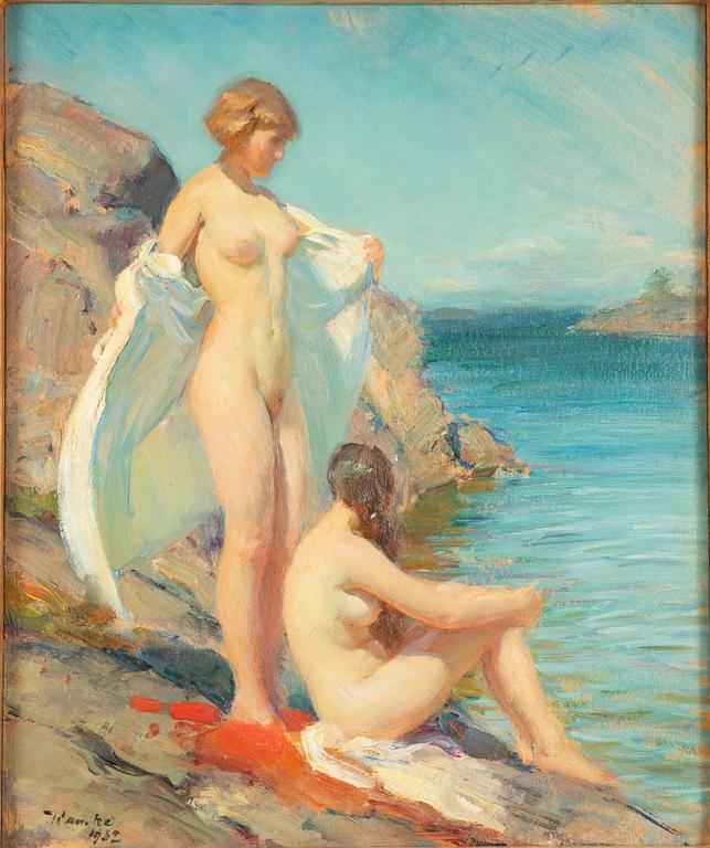 Ivar Kamke, Bathing Women.