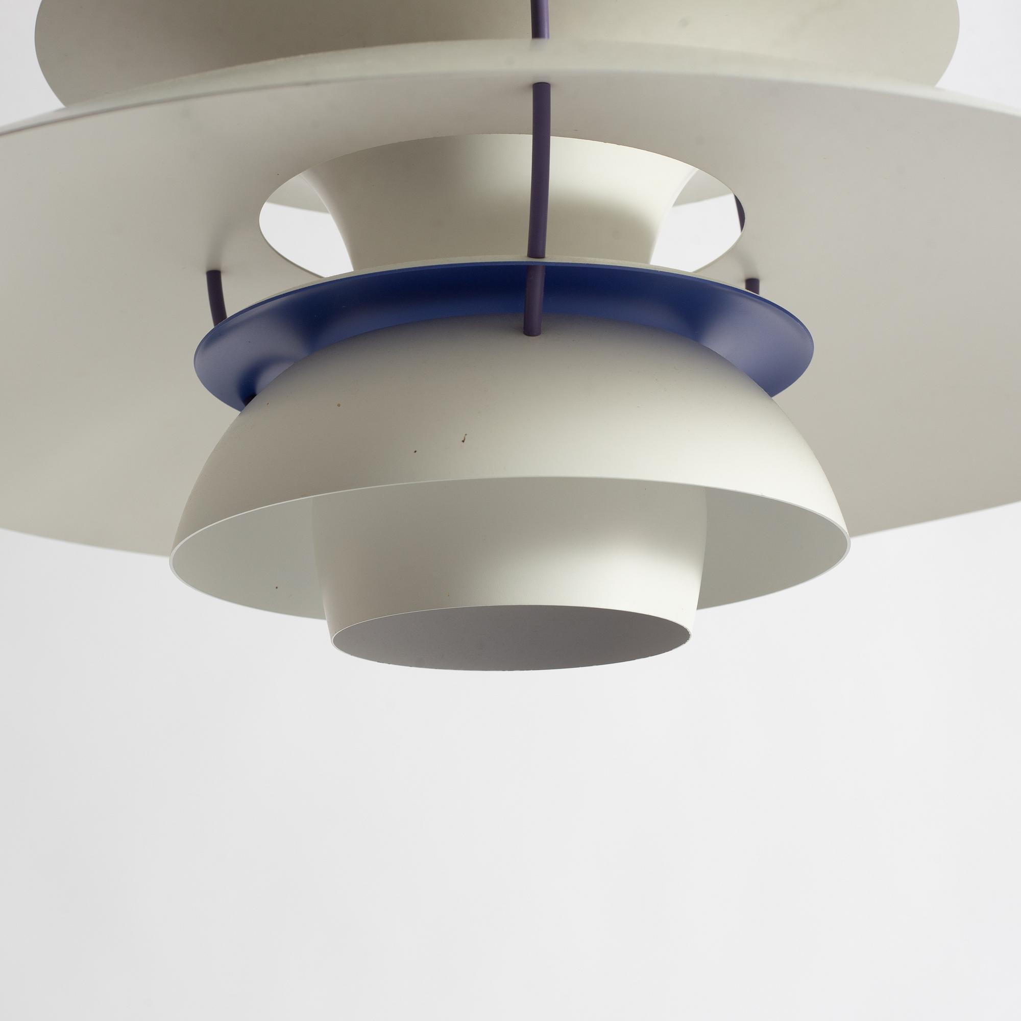 Poul Henningsen, a 'PH 5' ceiling lamp, Louis Poulsen, Denmark.