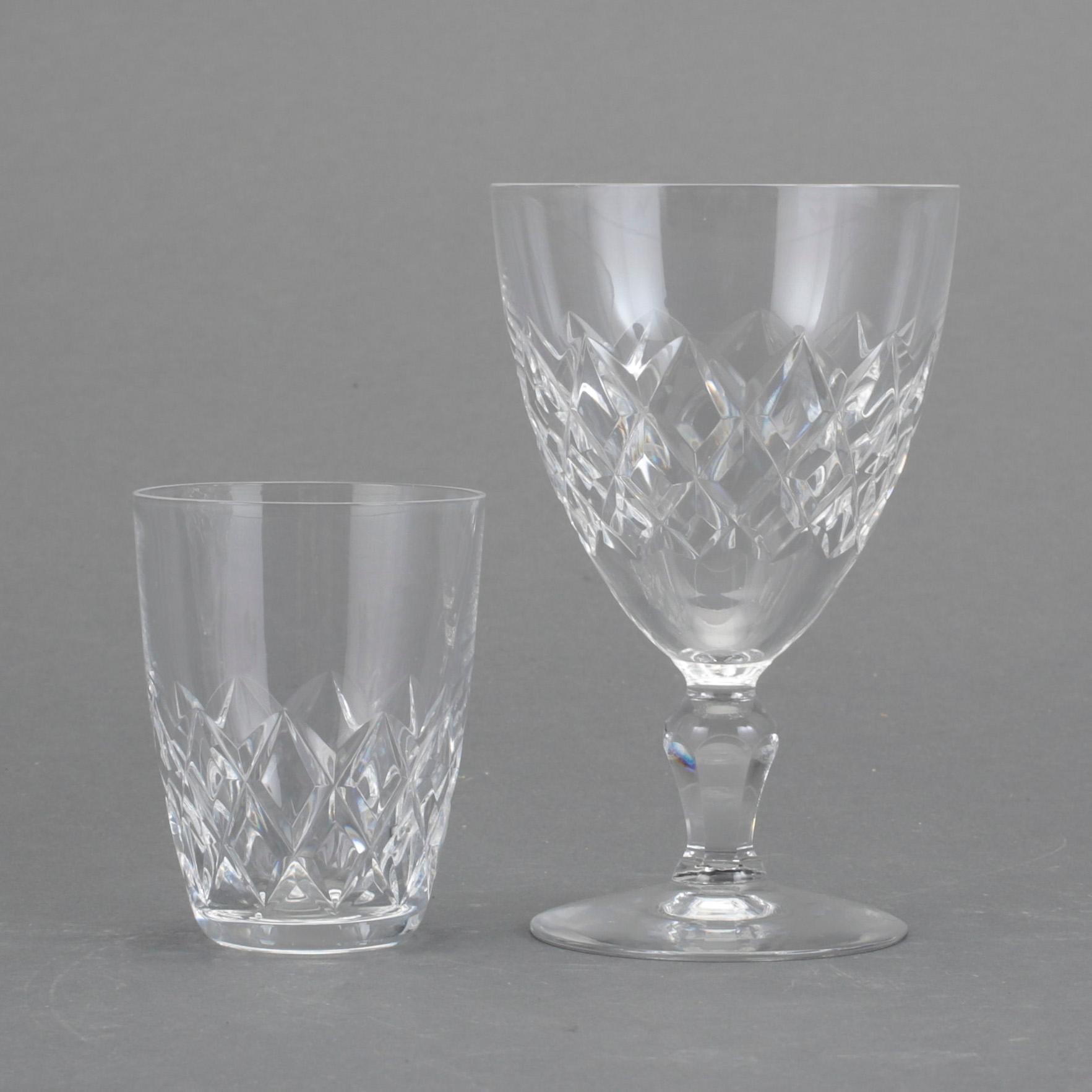 SERVISDELAR, 15 st, "Karolina", Gunnar Cyrén, Orrefors.
