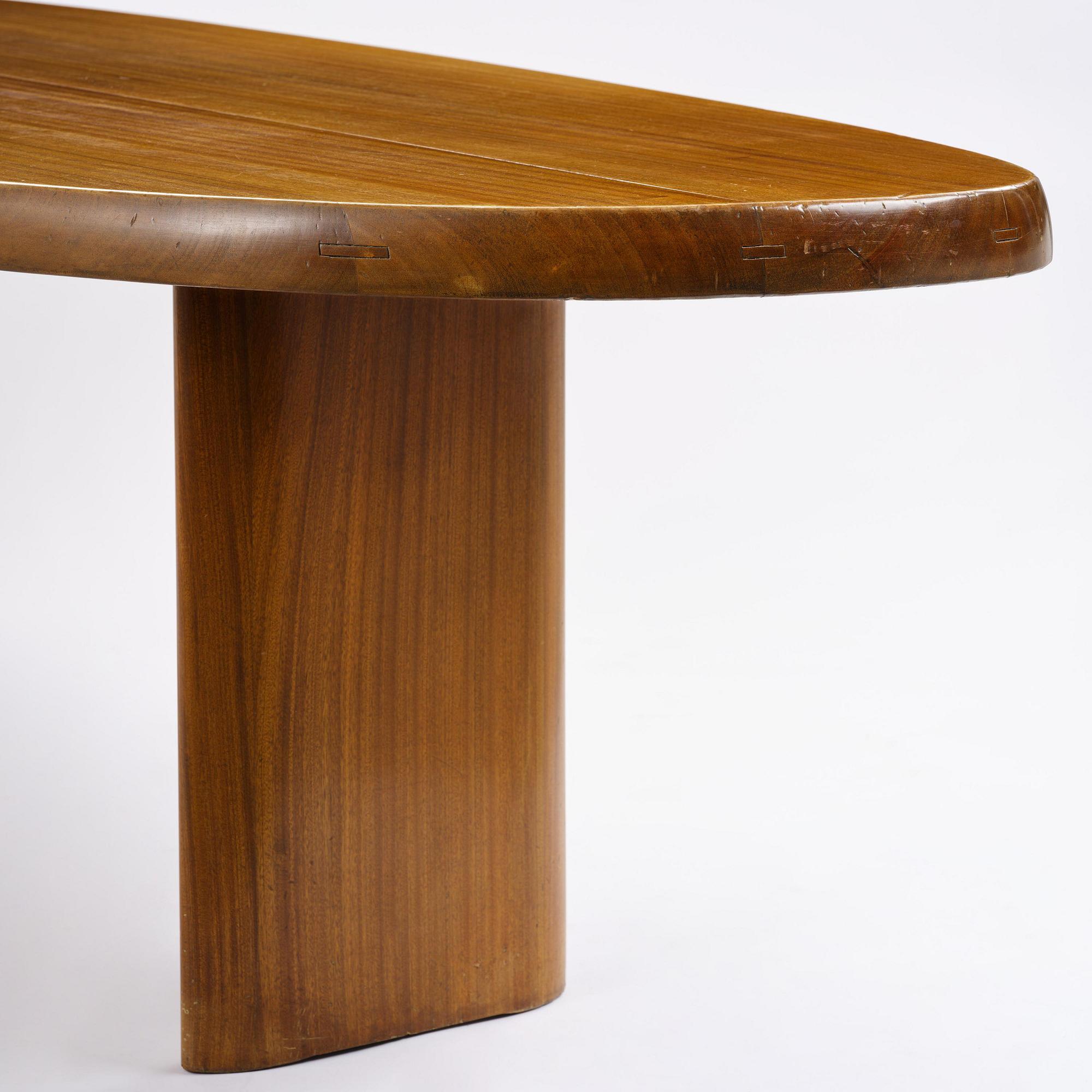 Charlotte Perriand, a "Forme Libre" table, executed by André Chetaille for Galerie Steph Simon, France, ca 1956.