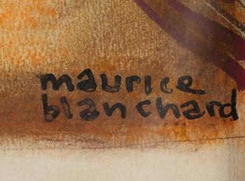MAURICE BLANCHARD, blandteknik, signerad.