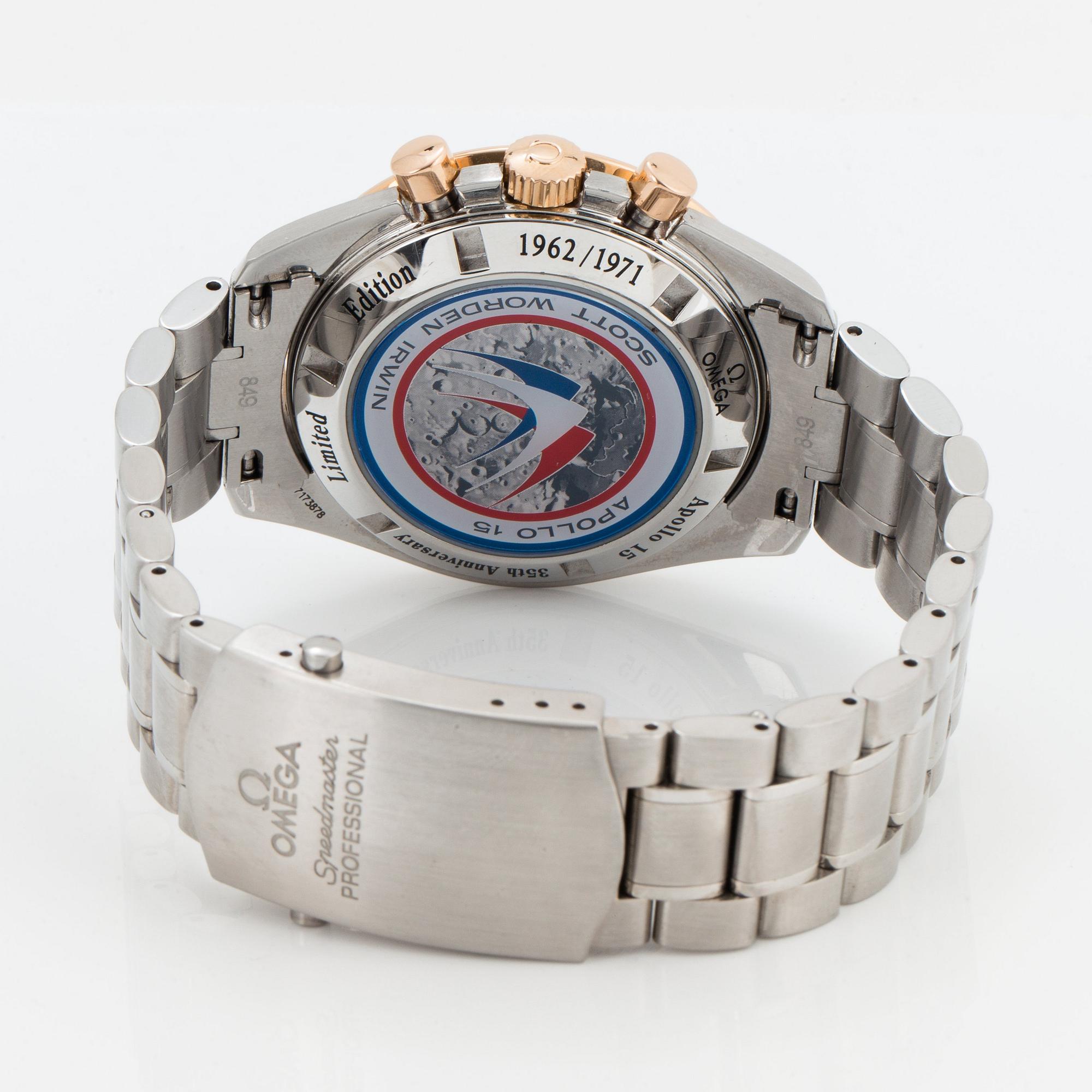 Omega, Speedmaster, kronograf, "35th Anniversary of Apollo XV".