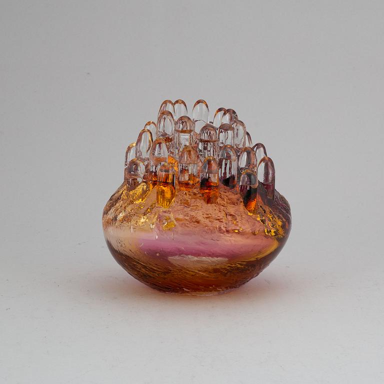 GÖRAN WÄRFF, a glass sculpture, Kosta, unik, signed.