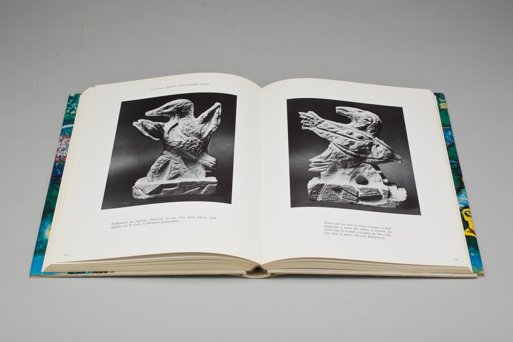 BOK, "Les Céramiques et Sculptures de Chagal", av Éditions André Sauret, Monaco 1972.