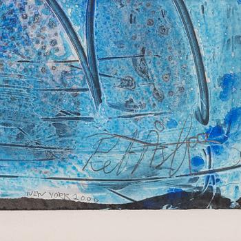 Peter Åström, " Blue- I wonder why my dog flies all the times".