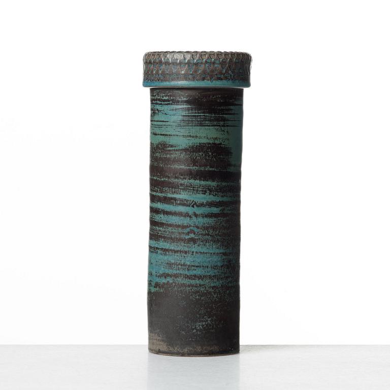 Stig Lindberg, a stoneware vase, Gustavsberg, Sweden 1960.