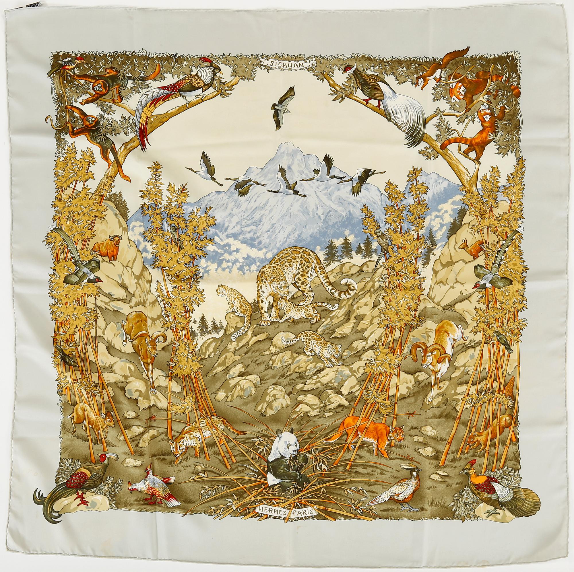 SCARF, "Sichuan", Hermès.