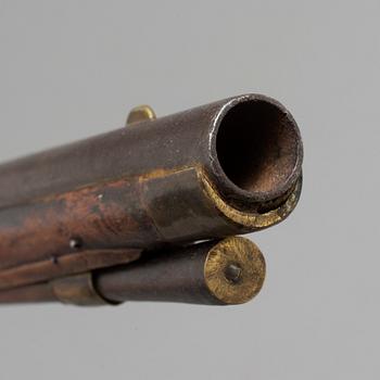 A Swedish flintlock pistol 1738 pattern.