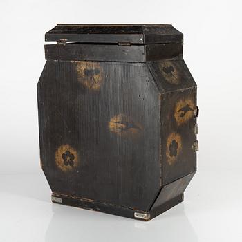 A Japanese miniature chest, early 20th Century.