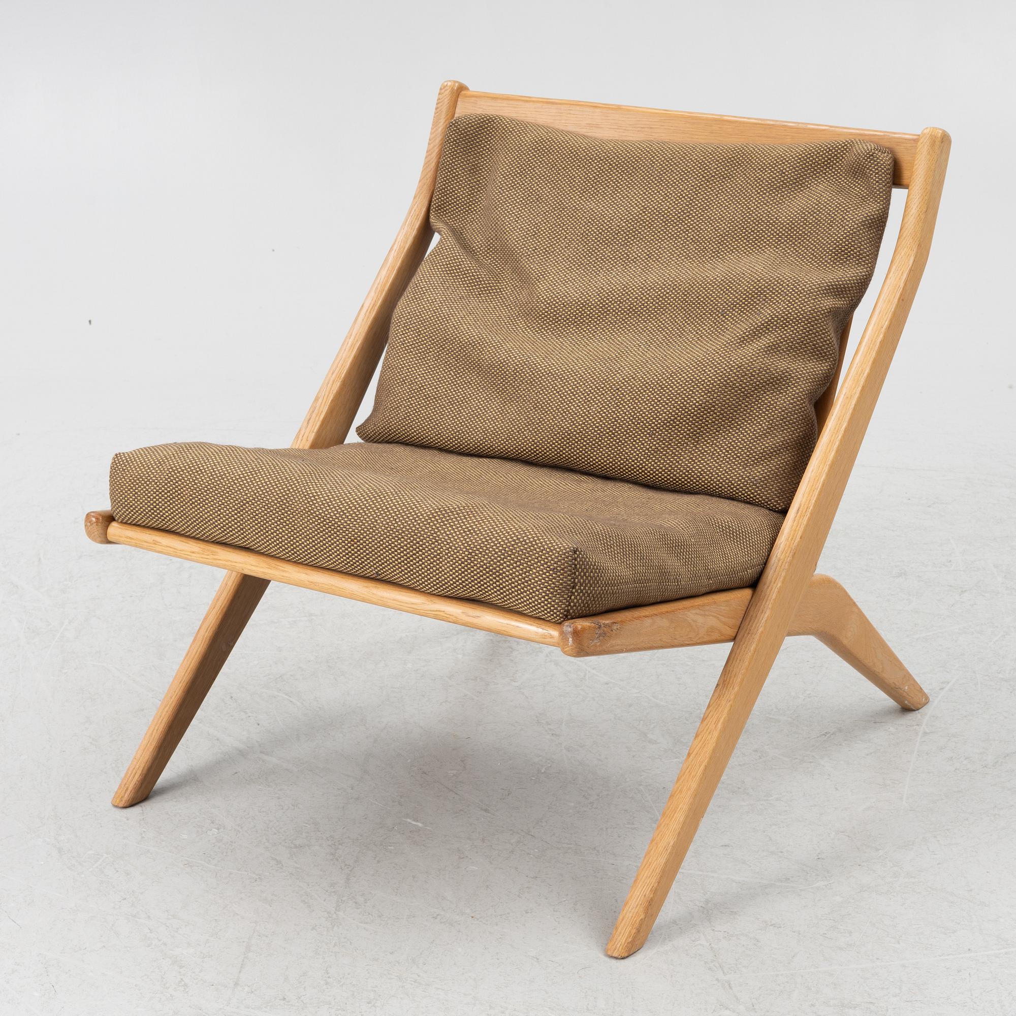 Folke Olsson, an armchair 'Scissor chair/Frisco', Bodafors, 1961.