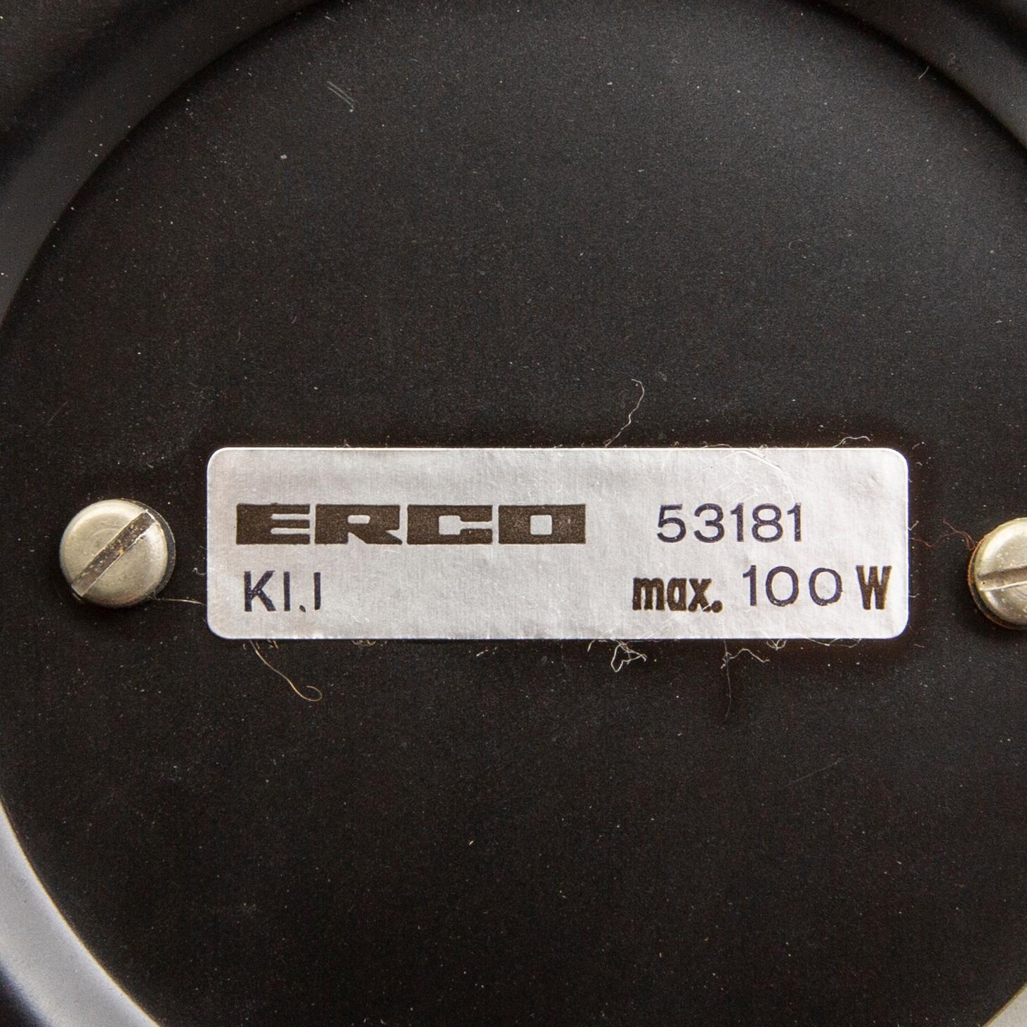 Table lamp, Erco, 53181, 1970s.