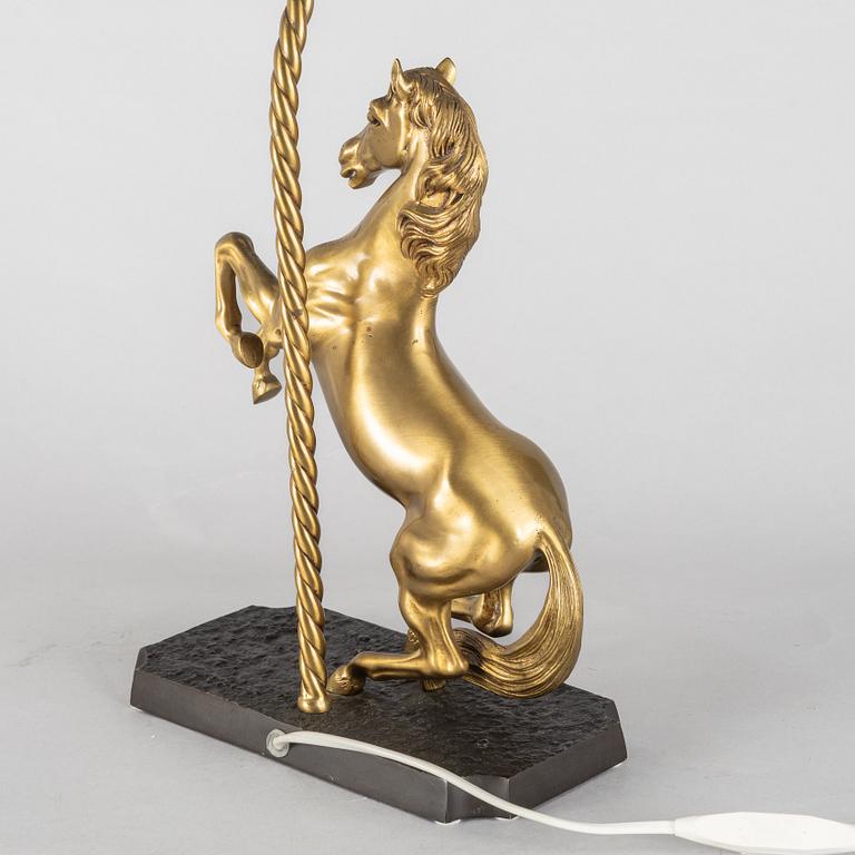 Table lamp, late 20th century.