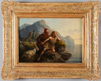 JOSEF WILHELM WALLANDER, olja på duk, signerad och daterad 1882.