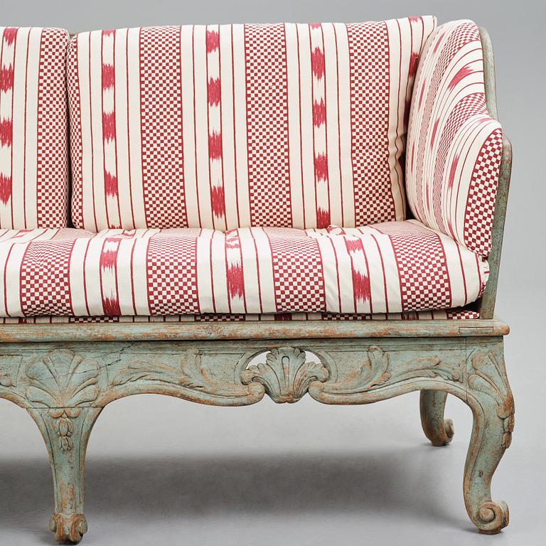 A Swedish Rococo 18th century sofa.