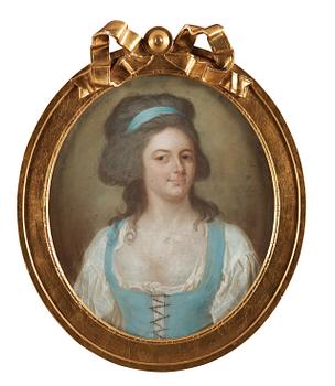 815. Jonas Forsslund Attributed to, "Henrietta Elisabeth Cederström" (1770-1854).