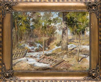 Marija Alekseevna Fedorova, Forest view.