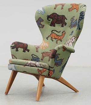 A Carl-Gustav Hiort af Ornäs easy chair, by Gösta Westerberg, Stockholm 1950's.