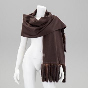 A shawl by Bally.