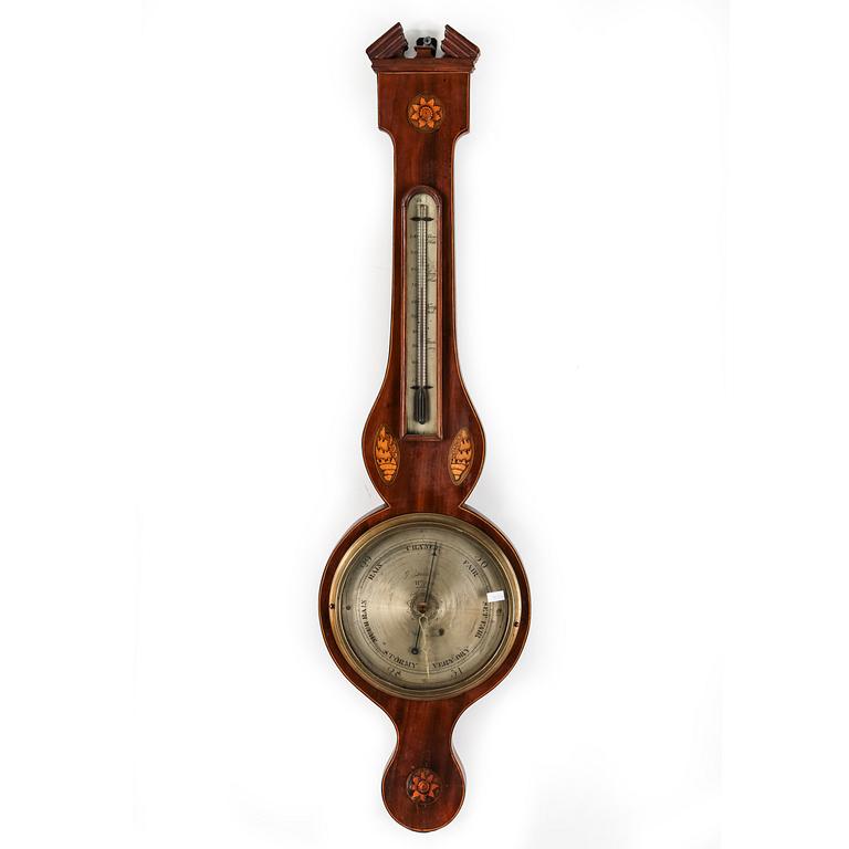 BAROMETER, England, 1800-tal,