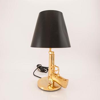 Philippe Starck, bordslampa, "Gun bedside Lamp", Flos, Italien.