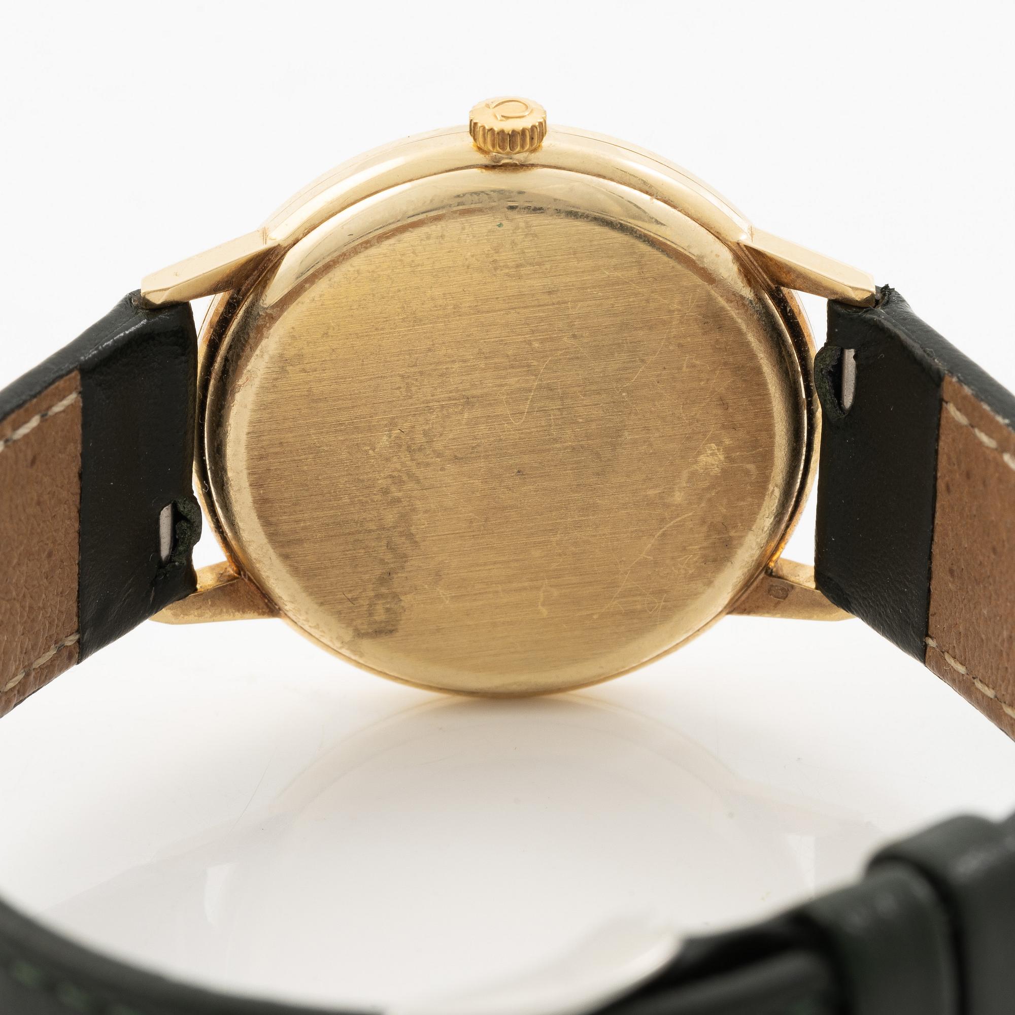 Omega, Genève, wristwatch, 33 mm.
