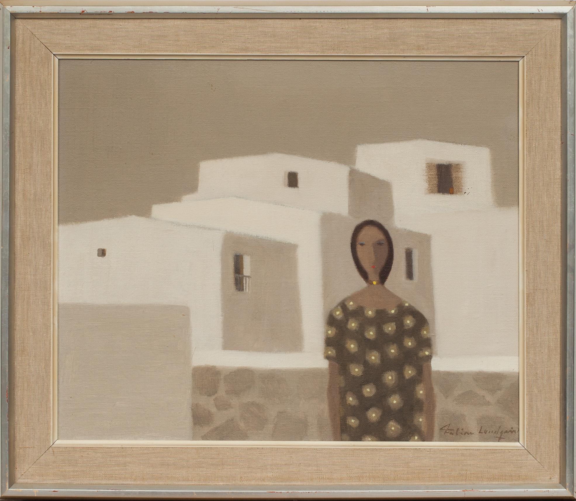 FABIAN LUNDQVIST (SVERIGE), oljemålning signerad.