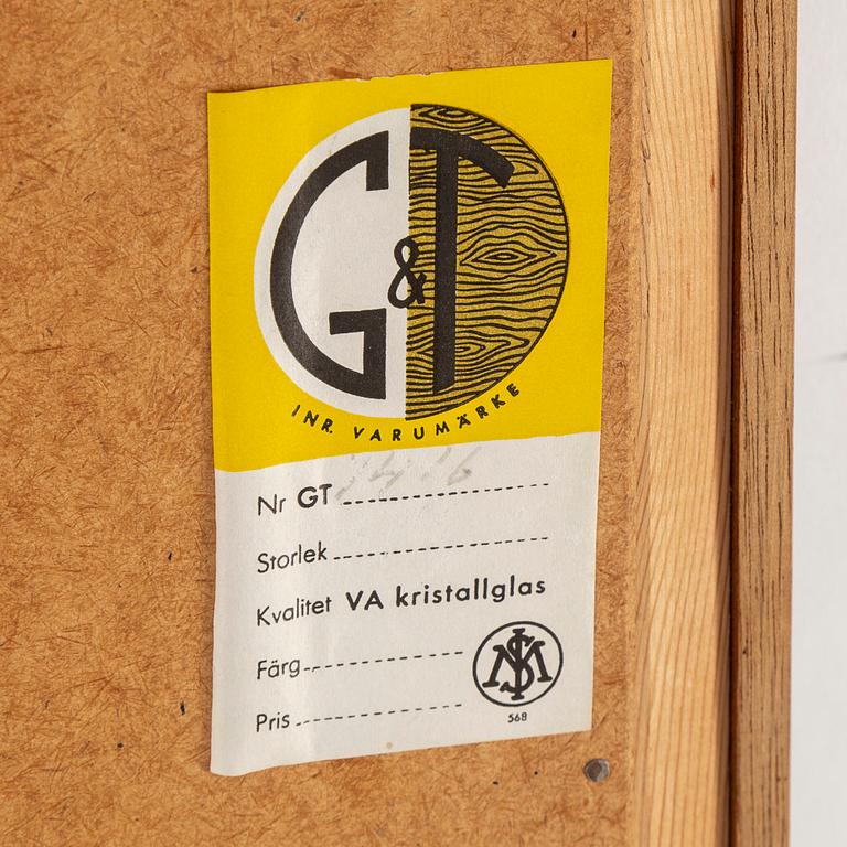 A G&T Hovmantorp mid 20th century.