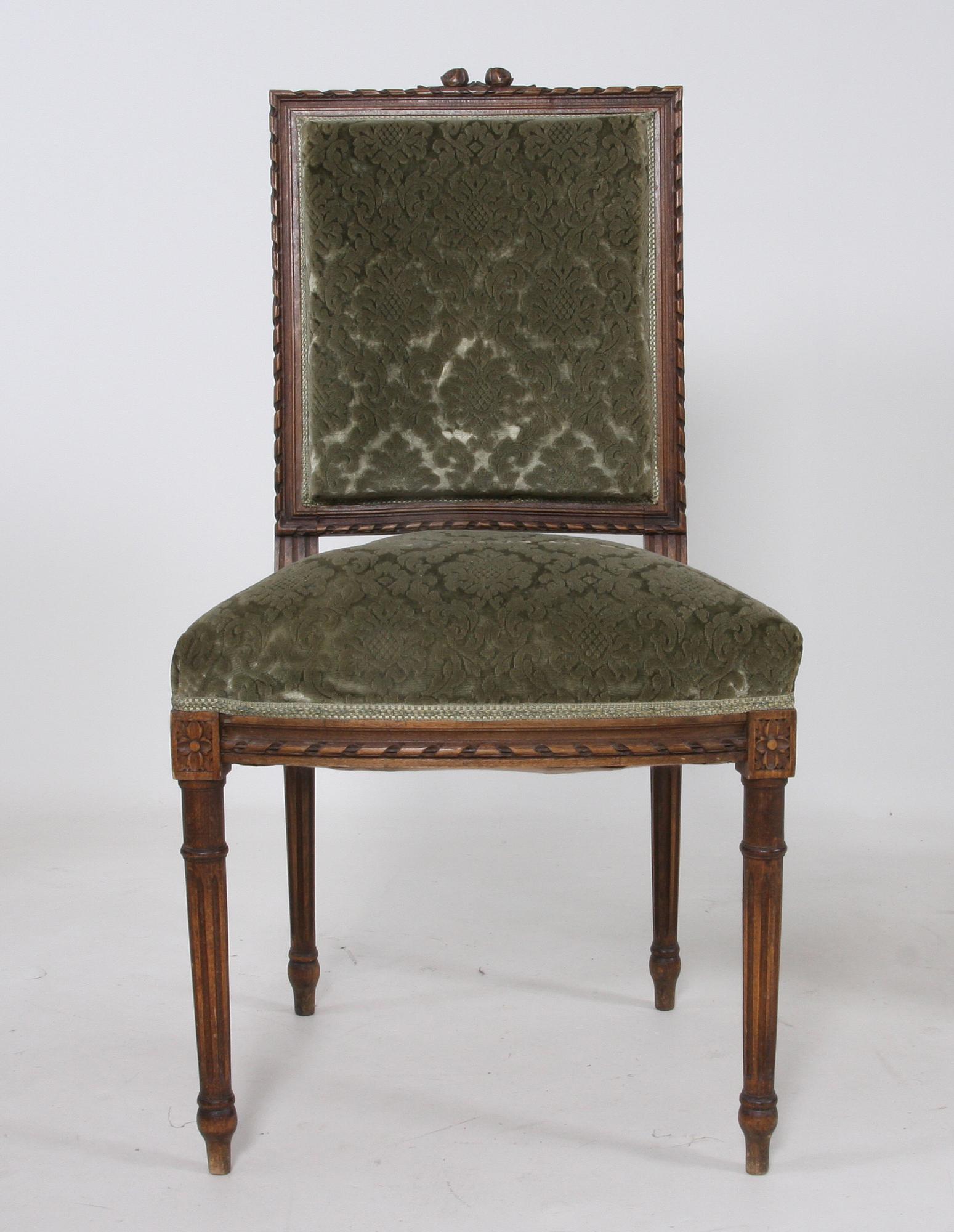 SALONGSGRUPP, 8 delar, gustaviansk stil, 1900-tal.