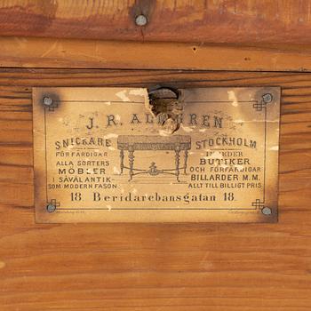 Spegel, J.R. Almgren, sent 1800-tal.