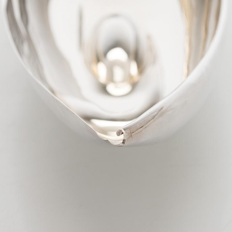 Tapio Wirkkala, a silver bowl TW 9, Kultakeskus, Hämeenlinna, Finland 1956.