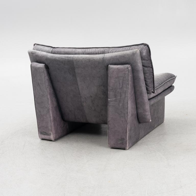 Nicoletti Salotti, armchair, "Ambassador", Italy, 1970s-80s.