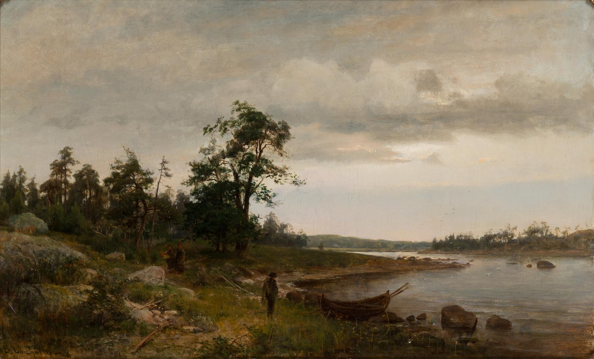 Berndt Lindholm, Rannikkonäkymä.