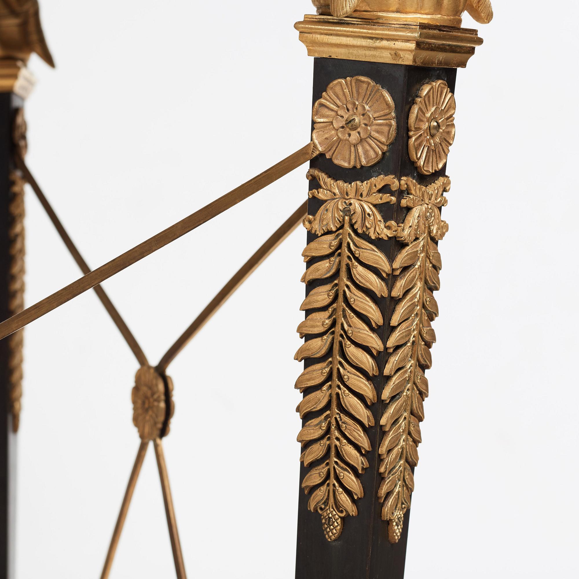 An Empire-style table, second part of the 19th century.