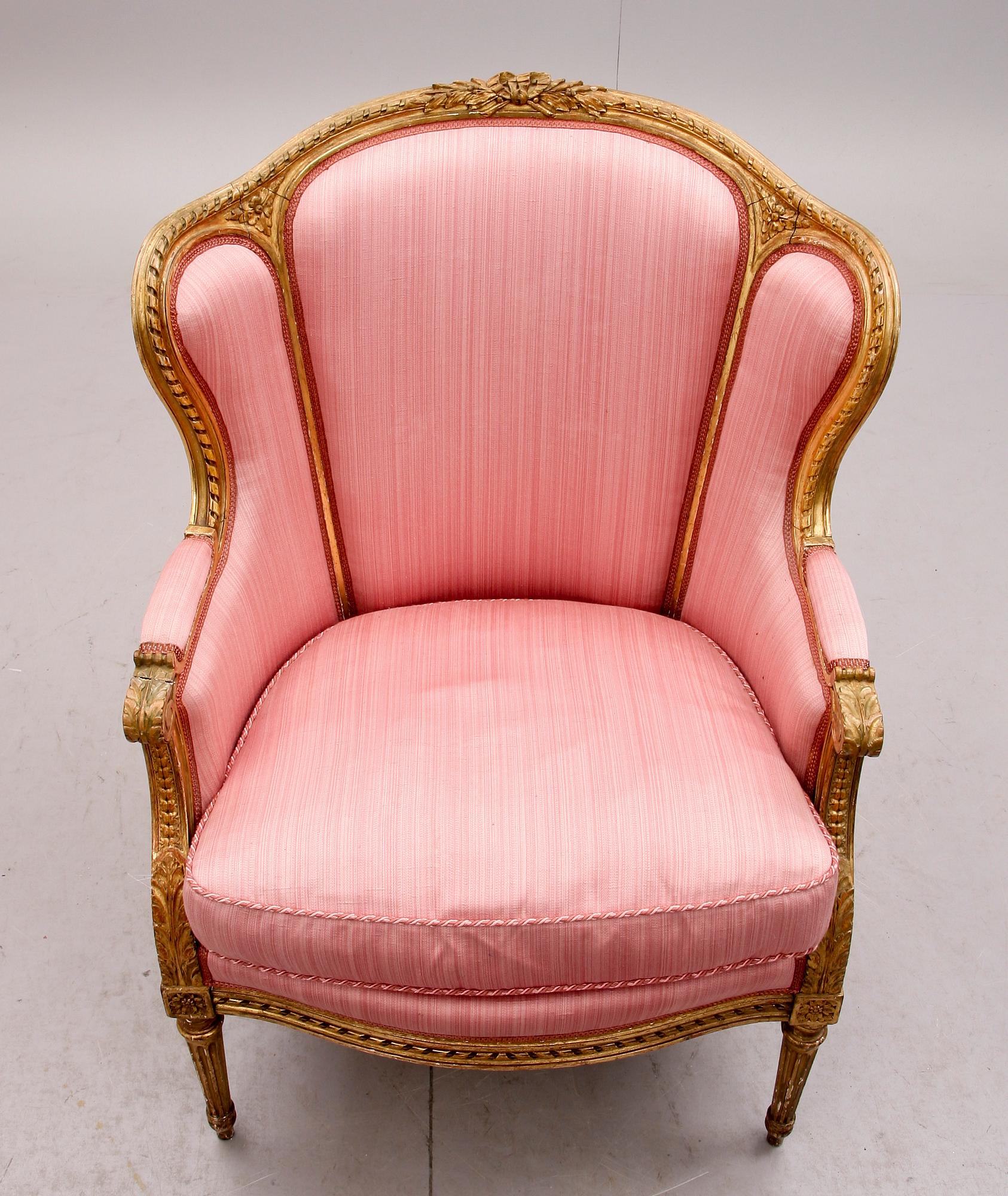BERGERE, Louis XVI-stil, 1900-tal.