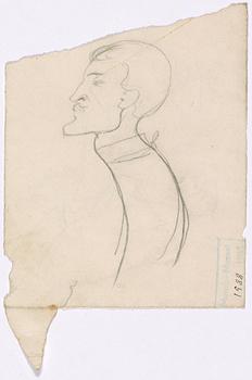 Edvard Munch, A self portrait.