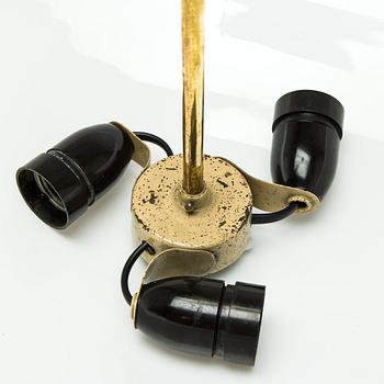 Paavo Tynell, a mid-20th century ceiling light for Taito, Finland.
