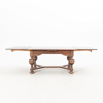 Dining group 11 pcs Baroque style 1920s/30s Almgren & Plynning Helsingborg.