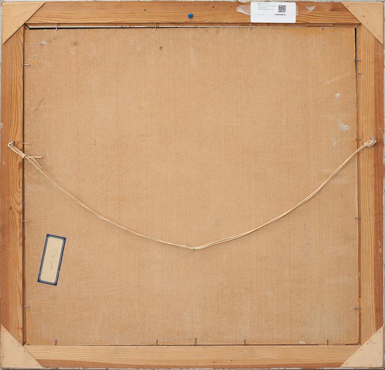 TORA VEGA HOLMSTRÖM, olja på pannå, monogramsignerad.