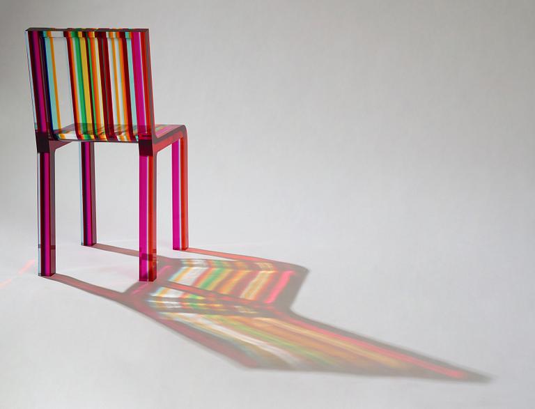 Patrick Norguet, a "Rainbow Chair" for Cappellini, post 2000.