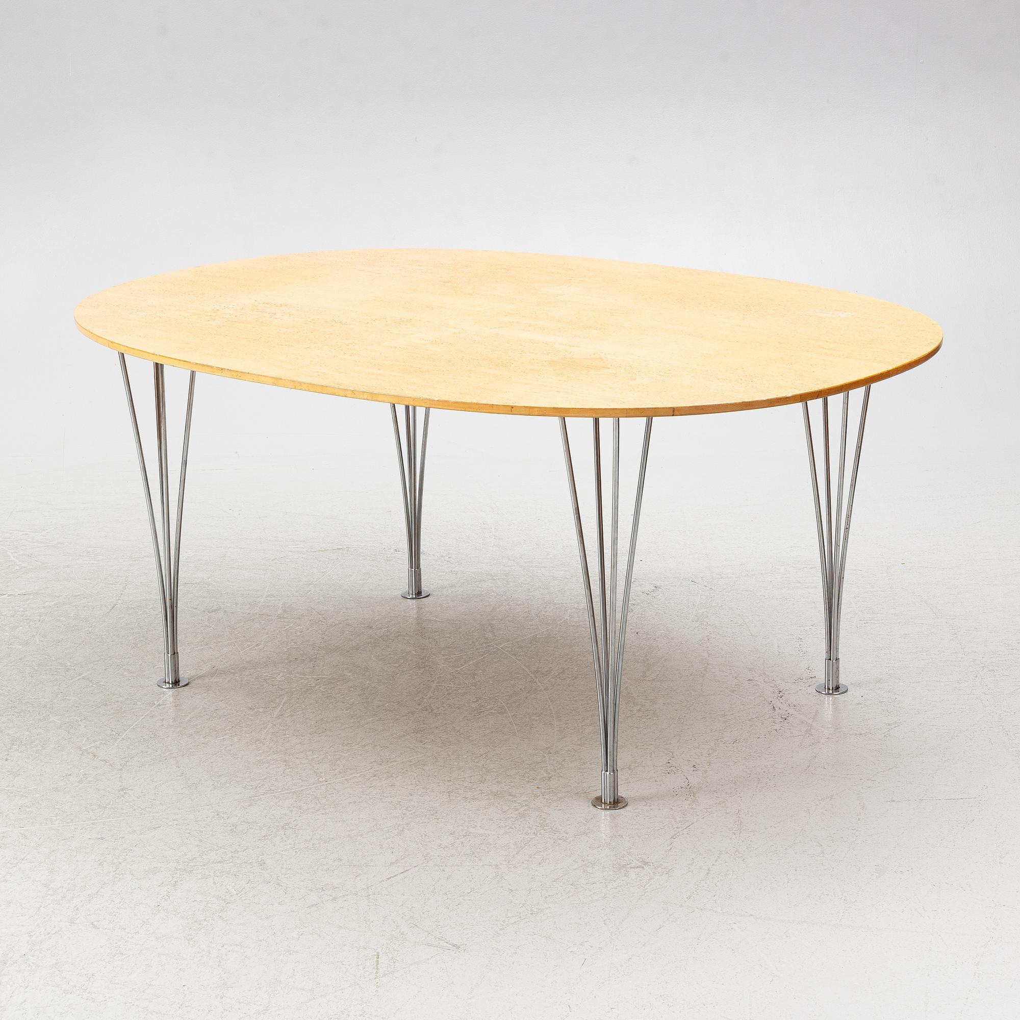 Bruno Mathsson & Piet Hein, bord "Superellips", Mathsson International.