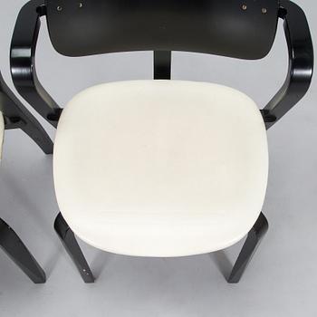 Ilmari Tapiovaara, nojatuoleja, 8 kpl, "Aslak", Asko 1960-luku.