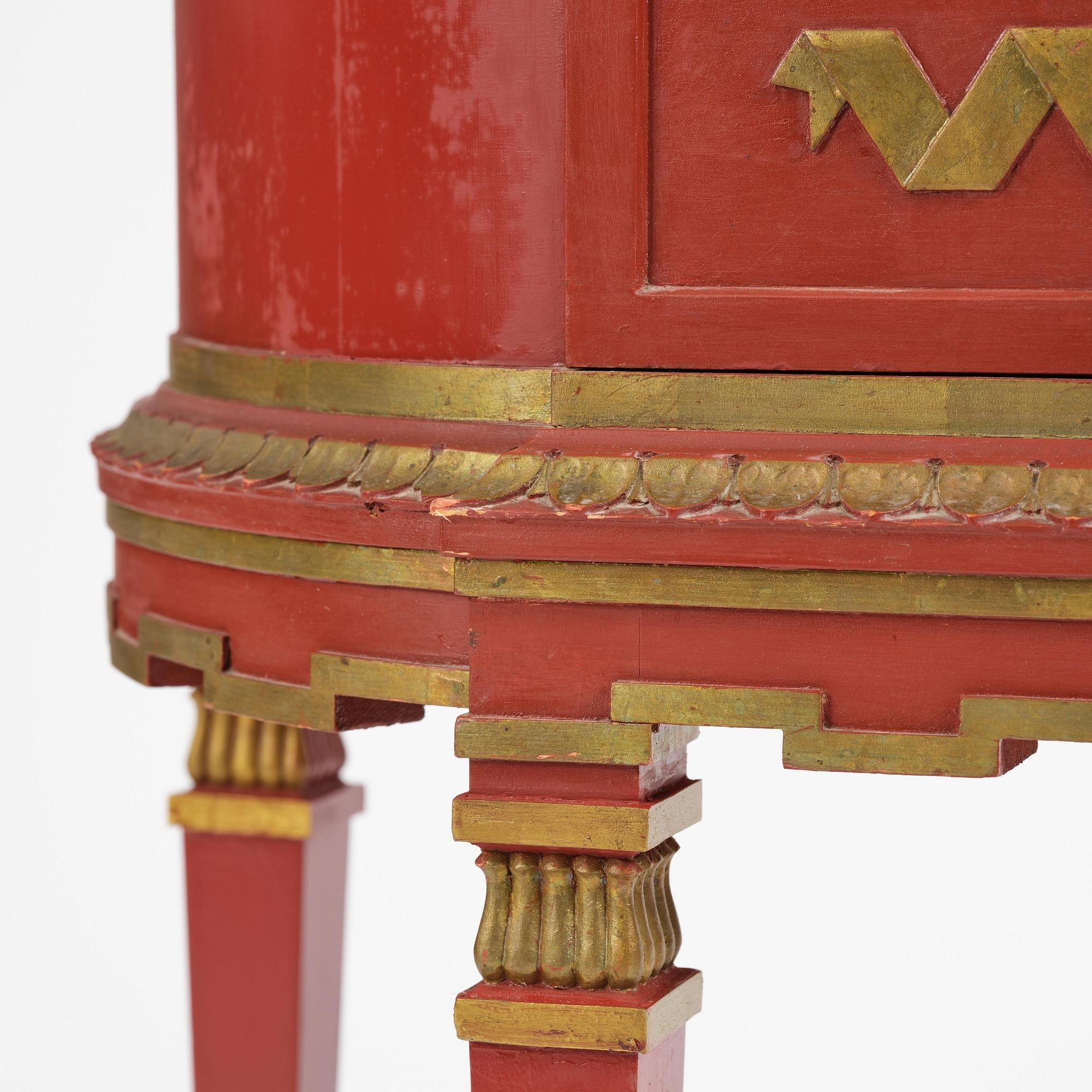 Otto Schulz, a pair of Swedish Grace console tables, Boet, Gothenburg, 1920s.
