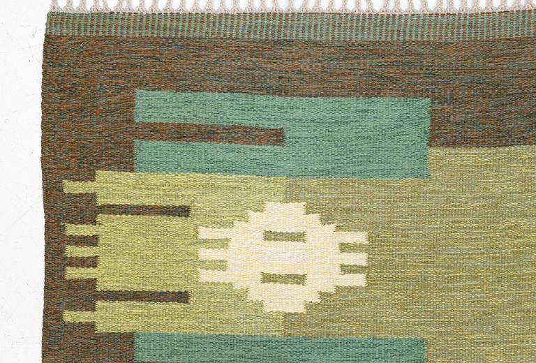 Ingegerd Silow, rug, flat weave, signed IS, approx. 305 x 190 cm.