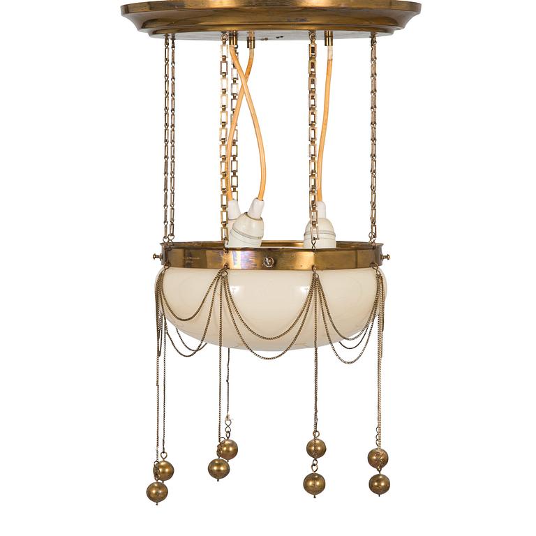 An early 20th century pendant light by Allan Helenius.