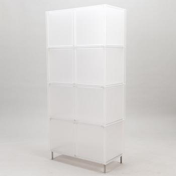 Four pieces of Kartell "One" Modular Storage Systems by Piero Lissoni/Patricia Urquiola.