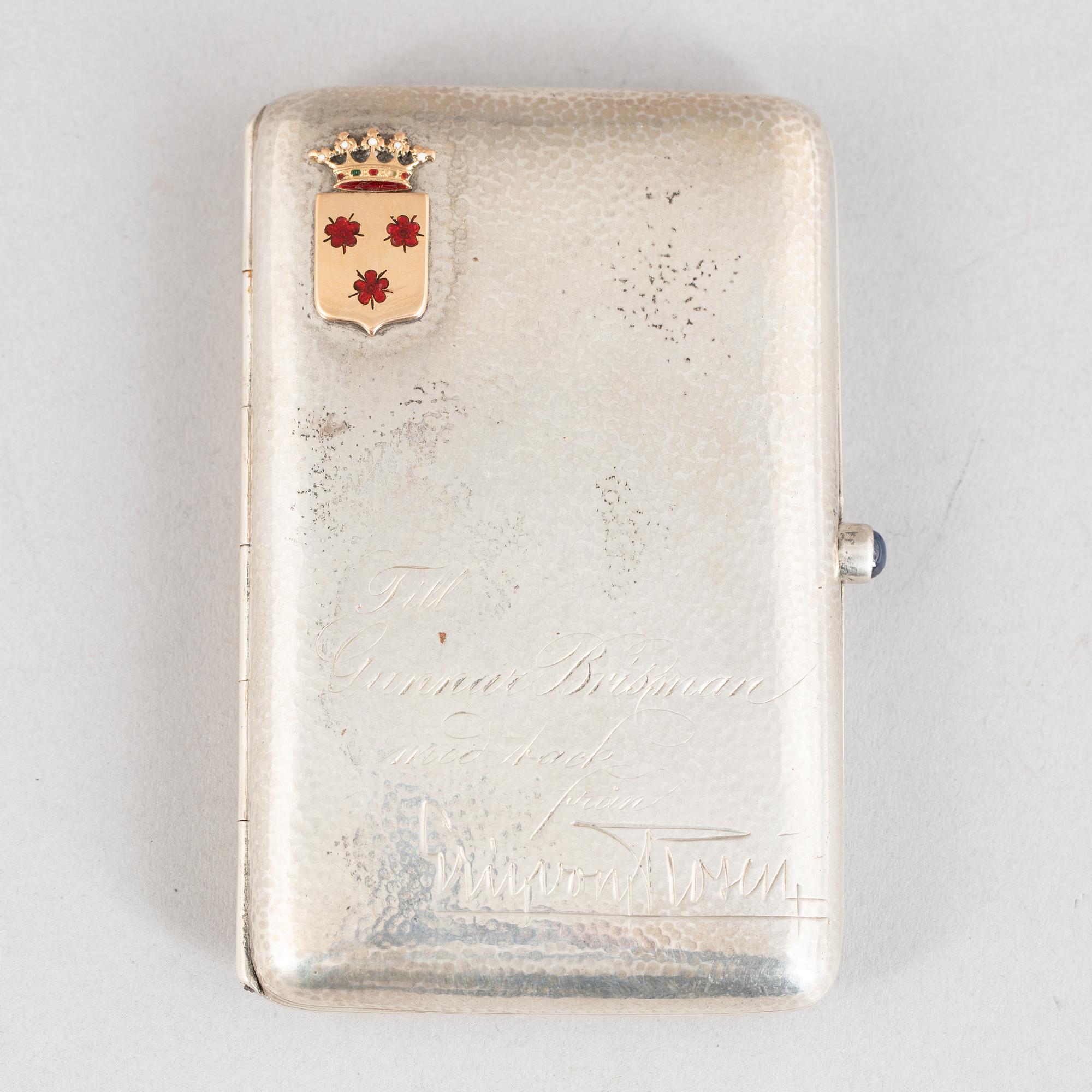 Preciosa, fem delar, silver, proveniens von Rosen, 18/1900-tal.