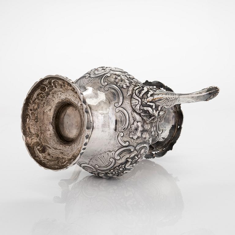 Joseph Angell, te- och kaffeservis, sterlingsilver, 7 delar, London 1817-1823.