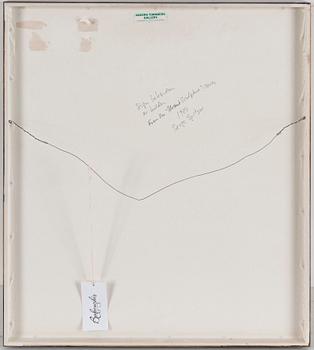 SERGE SPITZER, signed and dated. Mixed media.